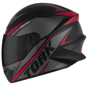 Home Capacete Fechado Pro Tork R8 Vermelho Preto com Viseira